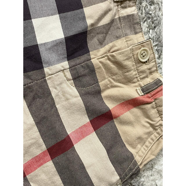 BURBERRY(バーバリー)のバーバリー　チェック　ハーフパンツ  ショートパンツ 90 95 キッズ/ベビー/マタニティのキッズ服男の子用(90cm~)(パンツ/スパッツ)の商品写真