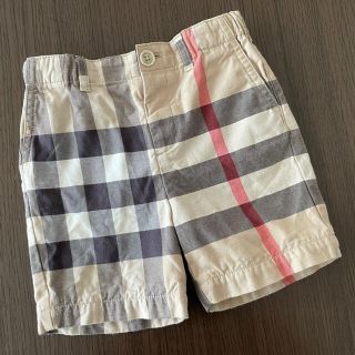 バーバリー(BURBERRY)のバーバリー　チェック　ハーフパンツ  ショートパンツ 90 95(パンツ/スパッツ)