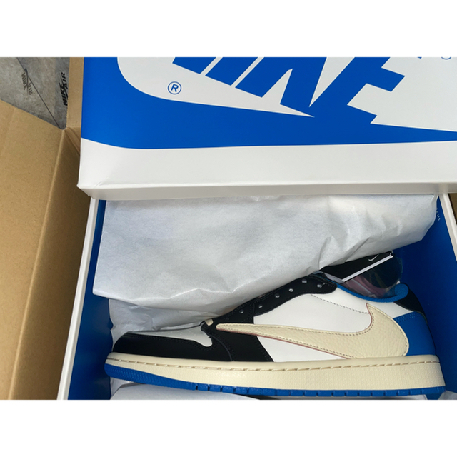 贈り物 AJ1 - NIKE Low エアジョーダン1 fragment × scott Travis