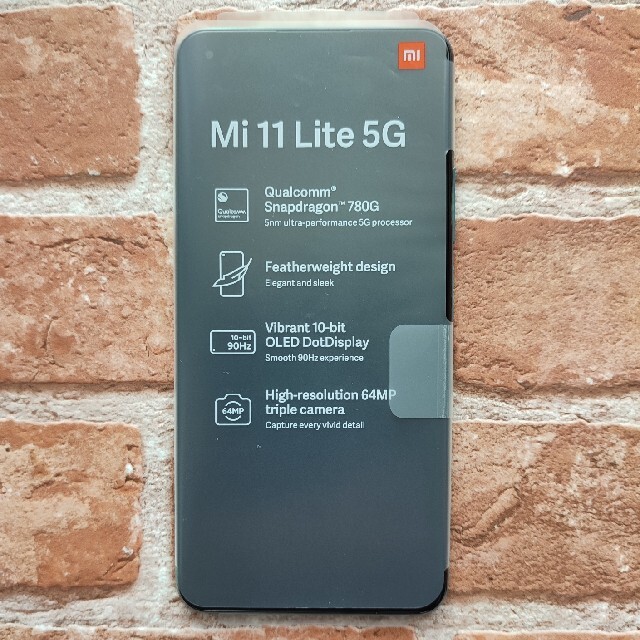 ANDROID(アンドロイド)のXiaomi Mi 11 Lite 5G 6+128GB SIMフリー スマホ/家電/カメラのスマートフォン/携帯電話(スマートフォン本体)の商品写真