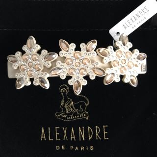 アレクサンドルドゥパリ(Alexandre de Paris)のアレクサンドルドパリ　未使用♡美しいバレッタ♡和装にも洋装にも♡(バレッタ/ヘアクリップ)