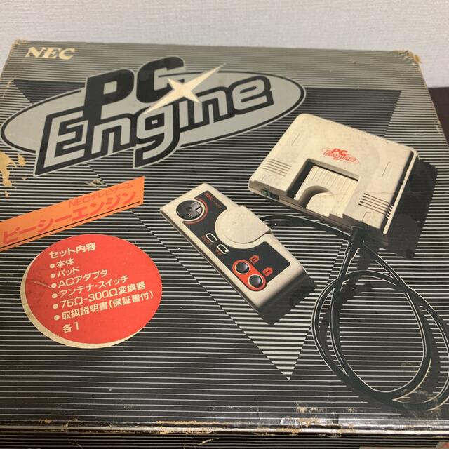 NEC(エヌイーシー)のバチャプー様専用PCエンジン　ジャンク品 エンタメ/ホビーのゲームソフト/ゲーム機本体(家庭用ゲーム機本体)の商品写真