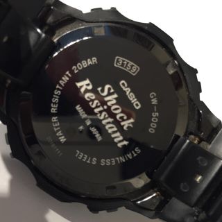 最終価格 G-shock GW-5000-1JF メタルコアバンド換装品