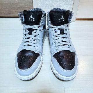 ナイキ(NIKE)のNIKE AIR JORDAN1 ナイキ　エアジョーダン1 ピュアプラチナ(スニーカー)