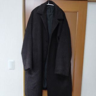 最新な MARKAWEAR MARKAWARE alpaca W-CLOTH mac - coat マーカウェア