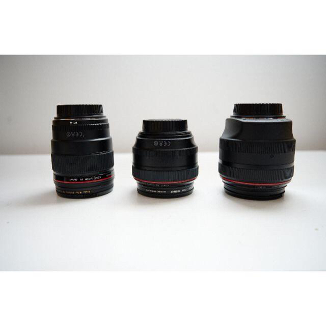 canon 単焦点レンズセット 35mm 50mm 85mm　極美品