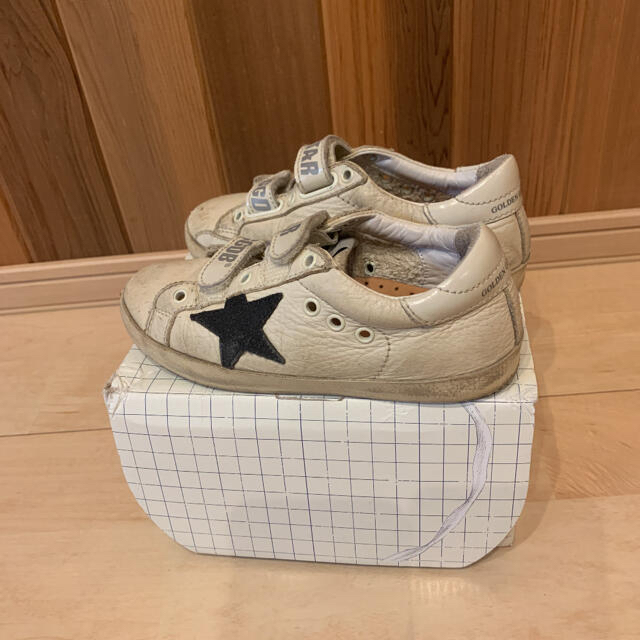 GOLDEN GOOSE(ゴールデングース)のゴールデングース　17cm 娘の着用写真あり キッズ/ベビー/マタニティのキッズ靴/シューズ(15cm~)(スニーカー)の商品写真