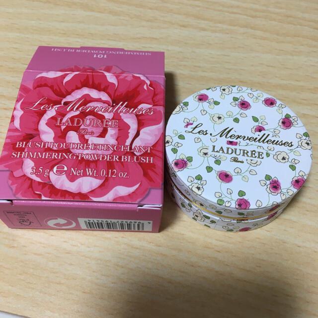 Les Merveilleuses LADUREE(レメルヴェイユーズラデュレ)の限定チーク コスメ/美容のベースメイク/化粧品(チーク)の商品写真