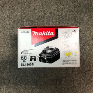 マキタ(Makita)のしょうへい様専用　マキタ　BL1860B 18V 6Ah 新品　バッテリー(工具/メンテナンス)