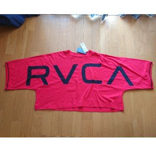 ルーカ(RVCA)のRVCATシャツ ルーカトップス BIGロゴ ！新品未使用 M(Tシャツ(半袖/袖なし))