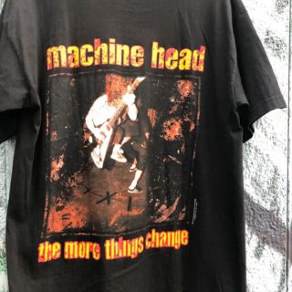 マシーンヘッド Tシャツ 古着 ©️1997 USA製 BLUEGRAPEボディ