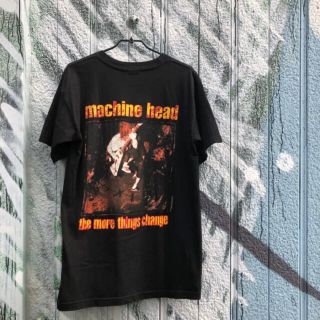 マシーンヘッド Tシャツ 古着 ©️1997 USA製 BLUEGRAPEボディ ...