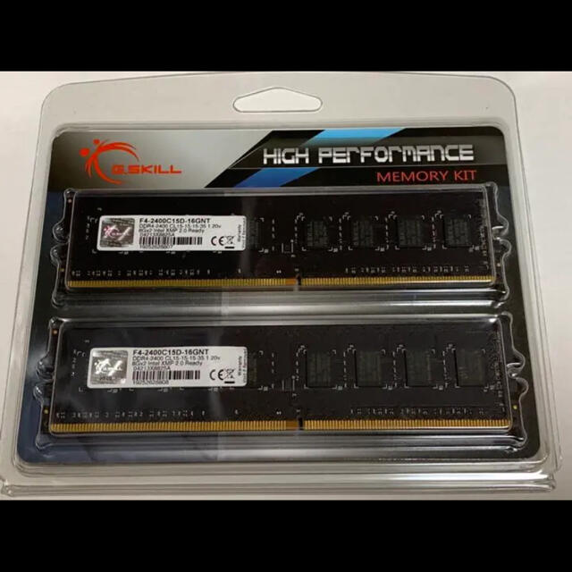 G.SKILL DDR4 合計16GB (8Gx2) 美品GSKLL