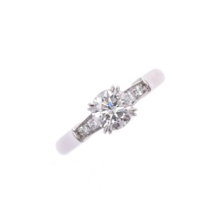 ハリーウィンストン(HARRY WINSTON)のハリーウィンストン  トリストリング ダイヤ0.73ct D-VVS2-E(リング(指輪))