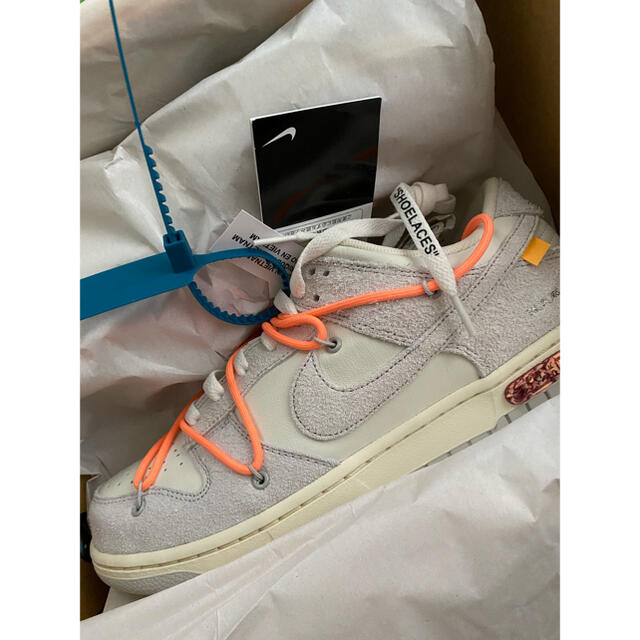 NIKE×off white ナイキ　オフホワイト　Dunk Low 28.0