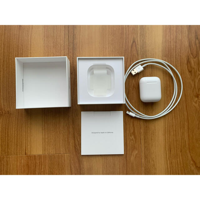 Apple(アップル)の秋田様専用　Airpods 第2世代 スマホ/家電/カメラのオーディオ機器(ヘッドフォン/イヤフォン)の商品写真