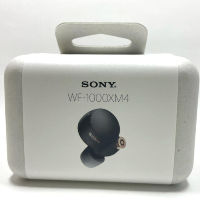 【新品】SONY WF-1000XM4 ブラック ワイヤレスイヤホン 保証書付き