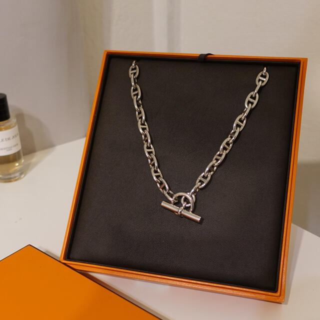 Hermes(エルメス)のHERMES シェーヌダンクル　MM 36コマ　ネックレス メンズのアクセサリー(ネックレス)の商品写真