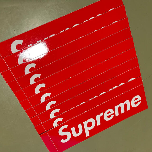 Supreme(シュプリーム)のsupreme シュプリーム sticker ステッカーセット  自動車/バイクのバイク(ステッカー)の商品写真