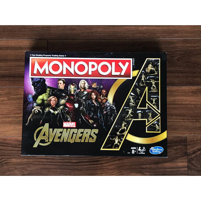 MARVEL(マーベル)のAVENGERS MONOPOLY エンタメ/ホビーのテーブルゲーム/ホビー(人生ゲーム)の商品写真