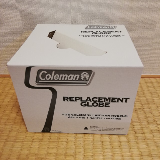 Coleman(コールマン)の新品未使用　ドイツ製　コールマン 635系 ガラスグローブ スポーツ/アウトドアのアウトドア(ライト/ランタン)の商品写真