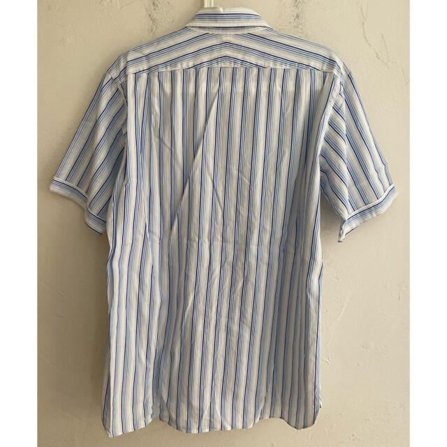 D’URBAN(ダーバン)のDURBAN ダーバン 半袖 シャツ ストライプ イタリア生地 メンズのトップス(シャツ)の商品写真