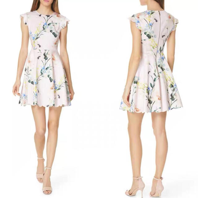 TED BAKER - ❤️Ted baker 2021 新作新品 花柄ワンピース TED BAKER - ❤️Ted baker 2021 新作新品 花柄ワンピース