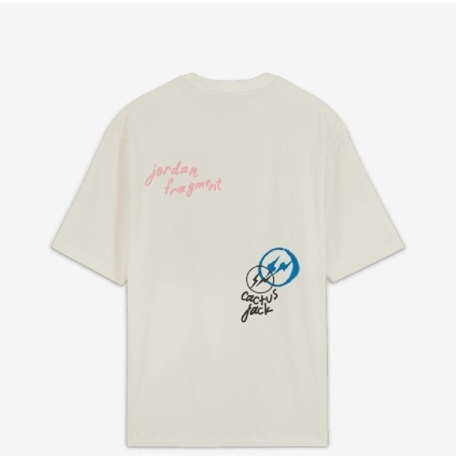 Mサイズ 新品未使用 TRAVIS FRAGMENT JORDAN Tシャツ