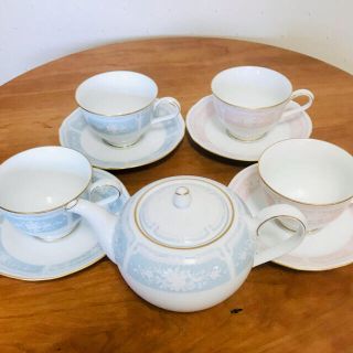 ノリタケ(Noritake)のmi様　専用　【未使用、箱付き】ノリタケ　レースウッドゴールド　ポット　カップ(グラス/カップ)