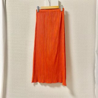 プリーツプリーズイッセイミヤケ(PLEATS PLEASE ISSEY MIYAKE)のissey miyake プリーツスカート(ロングスカート)