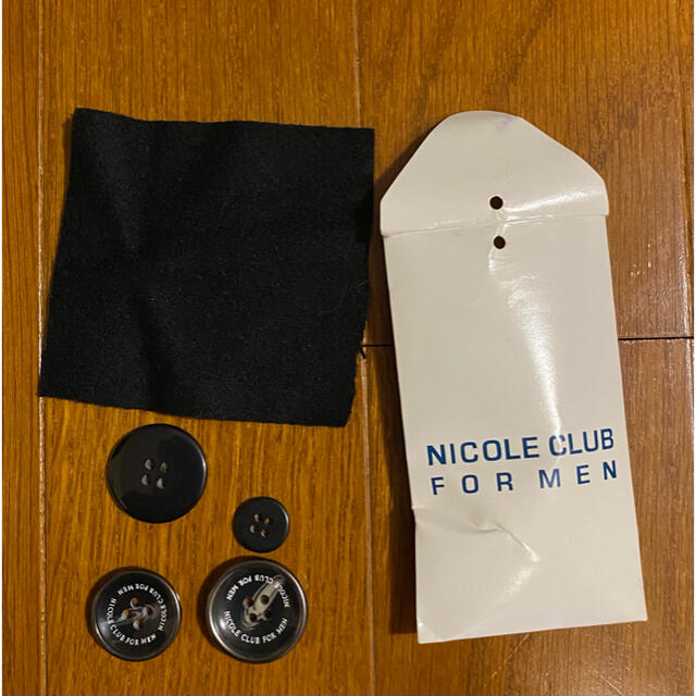 NICOLE CLUB FOR MEN(ニコルクラブフォーメン)のNICOLE CLUB FOR MEN ラビットファー付スタンドジャケット　 メンズのジャケット/アウター(その他)の商品写真