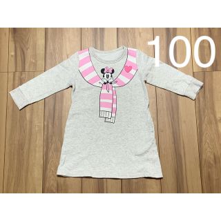 ベルメゾン(ベルメゾン)のDisney ディズニー ミニー トレーナー サイズ100(Tシャツ/カットソー)