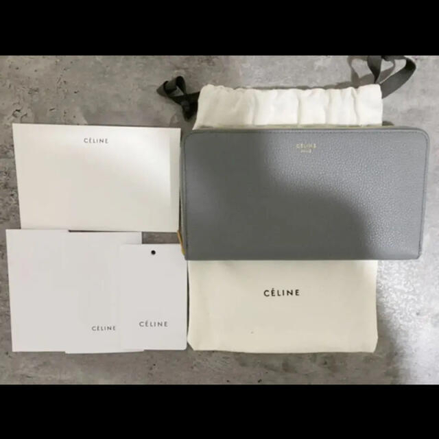 セリーヌ　長財布　celine