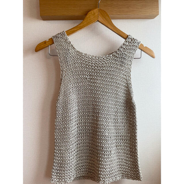 TODAYFUL(トゥデイフル)の【TODAYFUL】Mesh Knit Tanktop  レディースのトップス(タンクトップ)の商品写真