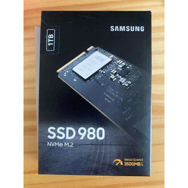 SAMSUNG(サムスン)のSAMSUNG SSD 980 NVMe M.2 1TB サムスン 爆速 スマホ/家電/カメラのPC/タブレット(PCパーツ)の商品写真