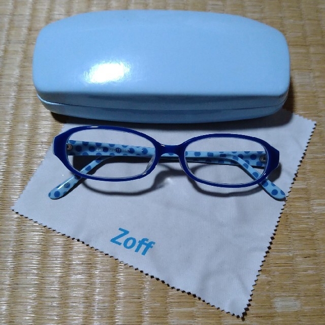 Zoff(ゾフ)のZoff　オーバルメガネ レディースのファッション小物(サングラス/メガネ)の商品写真