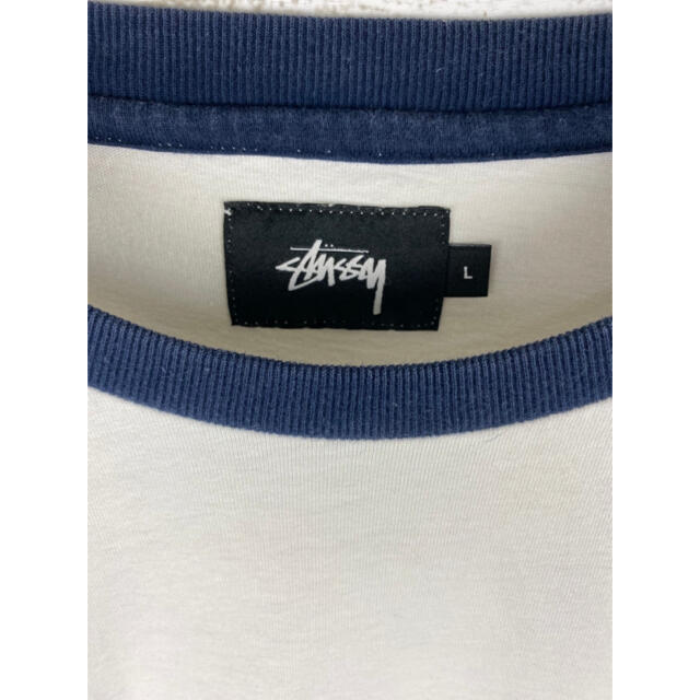 STUSSY(ステューシー)の【Stussy】ロンT ラグランTシャツ◎ 筆記体ロゴ◎ 激レア◎ ゆるだぼ◎ メンズのトップス(Tシャツ/カットソー(七分/長袖))の商品写真