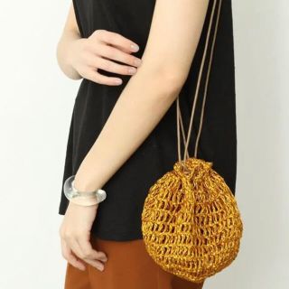 アダムエロぺ(Adam et Rope')の【BAGMATI】NET BAG(ハンドバッグ)