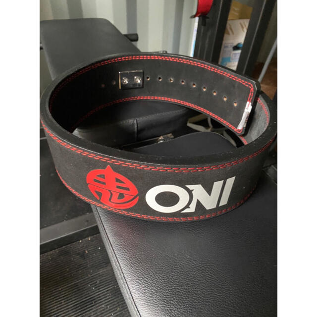 ONI 鬼 レバーアクションベルト IPF公認 L パワーベルト ONI 鬼 レバーアクションベルト IPF公認 L パワーベルト