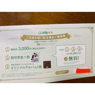 スタジオアリス　クーポン券(その他)