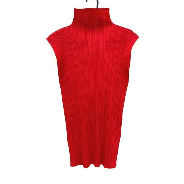 PLEATS PLEASE ISSEY MIYAKE(プリーツプリーズイッセイミヤケ)のプリーツプリーズ ノースリーブカットソー レディースのトップス(カットソー(半袖/袖なし))の商品写真