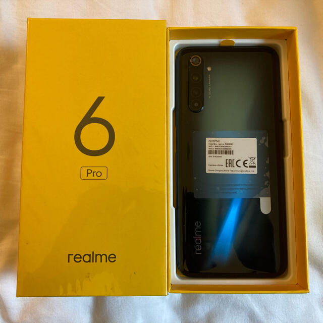 ANDROID(アンドロイド)のrealme 6 pro 8GB/128GB ブルー スマホ/家電/カメラのスマートフォン/携帯電話(スマートフォン本体)の商品写真