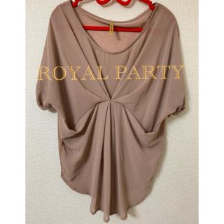 ロイヤルパーティー(ROYAL PARTY)のロイヤルパーティー☆ROYAL PARTY  トップス  プルオーバー(カットソー(半袖/袖なし))