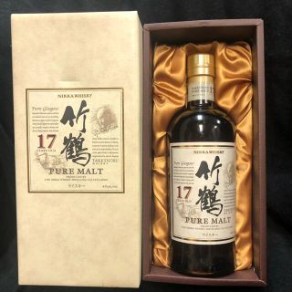 ニッカウイスキー(ニッカウヰスキー)のかすみ様専用　NIKKA ニッカ 竹鶴17年 700ml ジャパニーズ ウィスキ(ウイスキー)