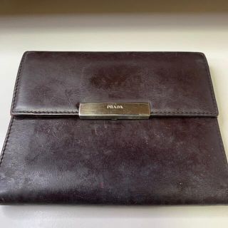 プラダ(PRADA)のPRADA プラダ折り財布　中古　本物(折り財布)