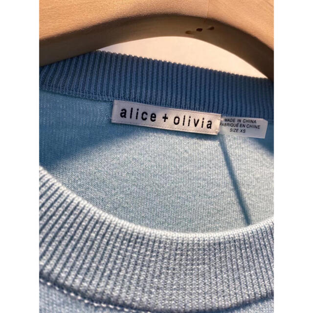 ❤️ ★Alice olive2021新作新品 ブルー スウェット綺麗オシャレ