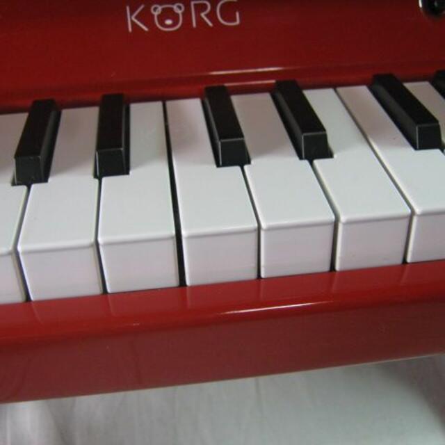 KORG tinyPIANO タイニーピアノ ミニ鍵盤25鍵 レッド 楽器の鍵盤楽器(電子ピアノ)の商品写真