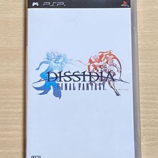 プレイステーションポータブル(PlayStation Portable)のPSPソフト　ディシディア ファイナルファンタジー(携帯用ゲームソフト)