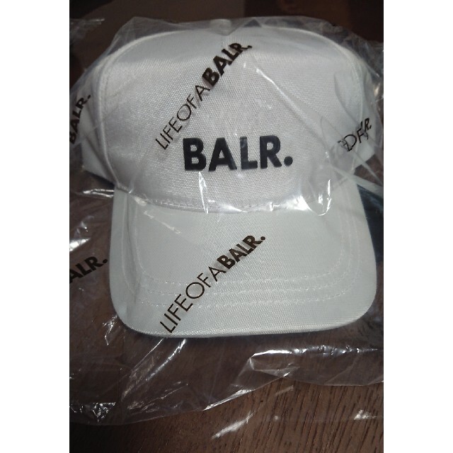 BALR. ボーラー キャップ 新品未開封  white 白