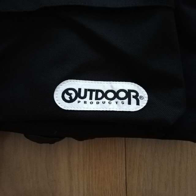 OUTDOOR(アウトドア)の【新品未使用】OUTDOORリュックサック(黒) メンズのバッグ(バッグパック/リュック)の商品写真